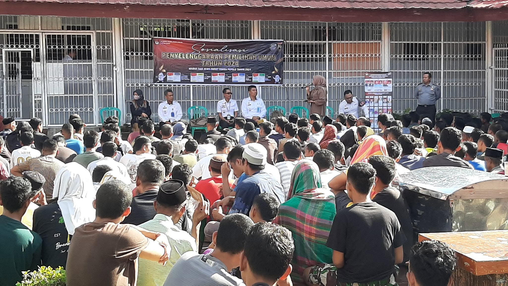 Warga Binaan Rumah Tahanan Kelas IIB Raba Bima